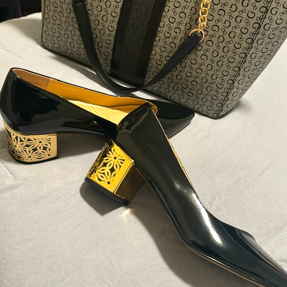 Patten Leather Shoes